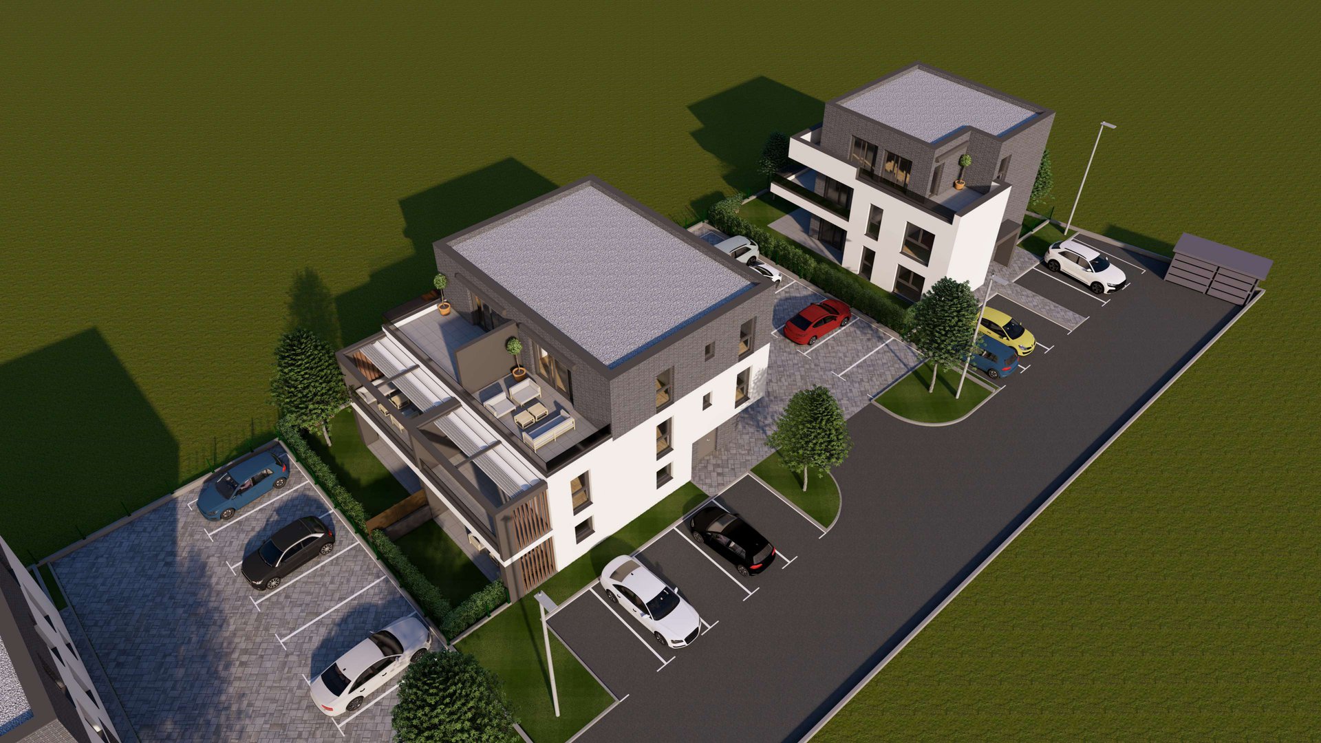 3D pogled na naselje