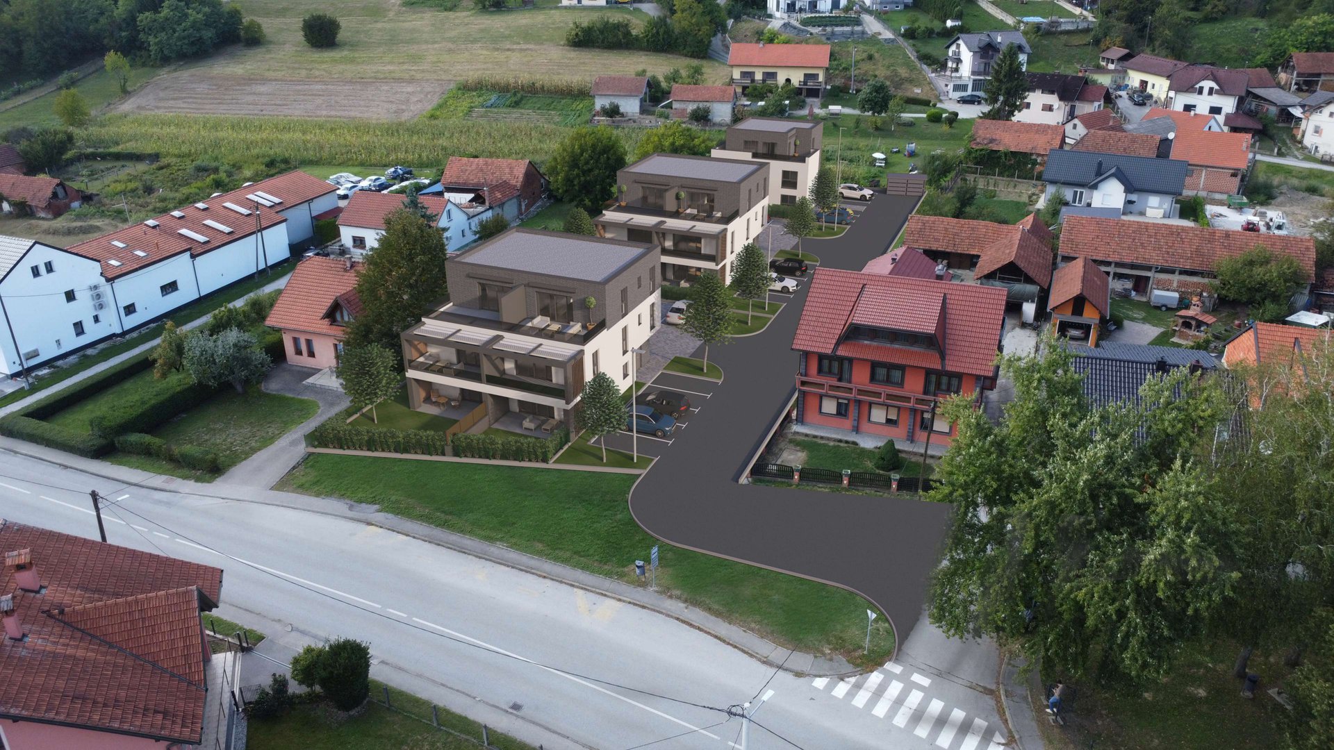 Aerijalni pogled - jugozapad